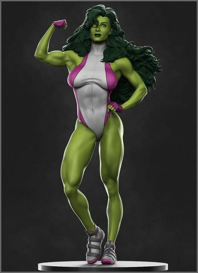 She-Hulk — 3D model download