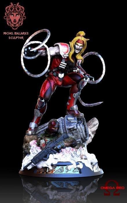 Omega Red — 3D model download