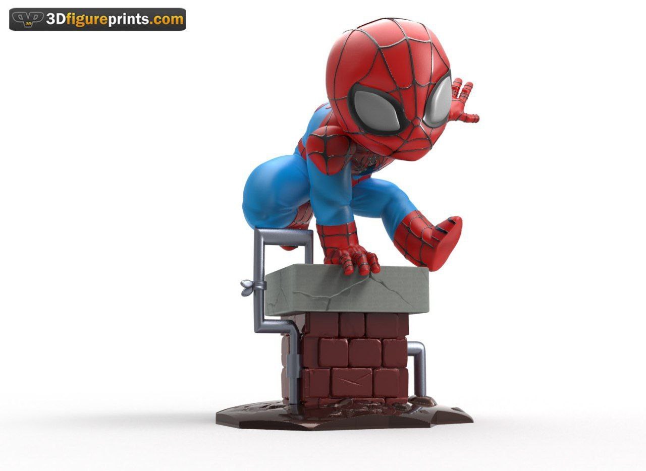 Chibi Spiderman - 3dfigureprints — 3D model download