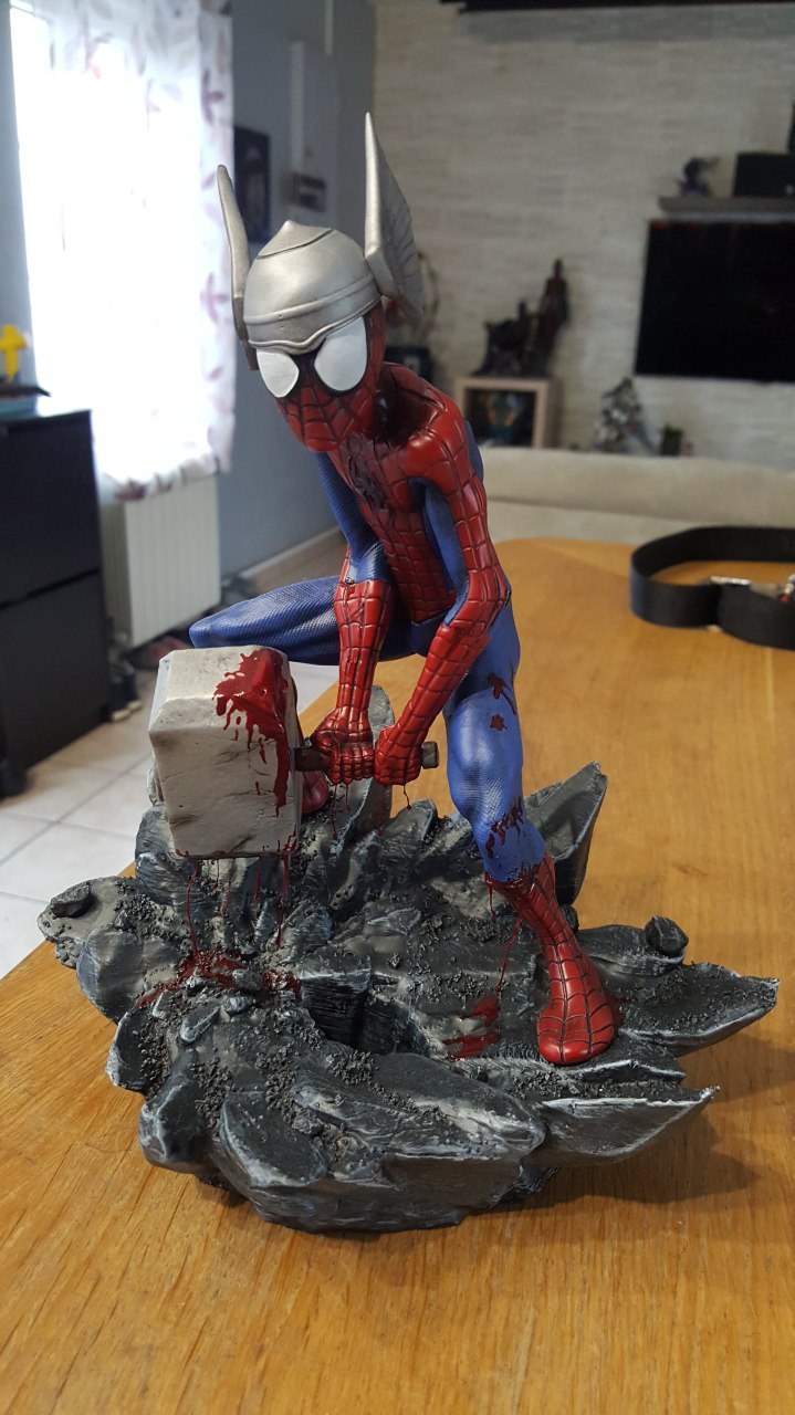 Spiderman Cartoon — 3D model download