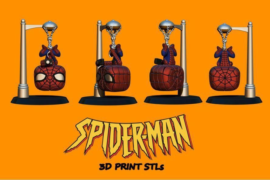Spiderman Chibi — 3D model download