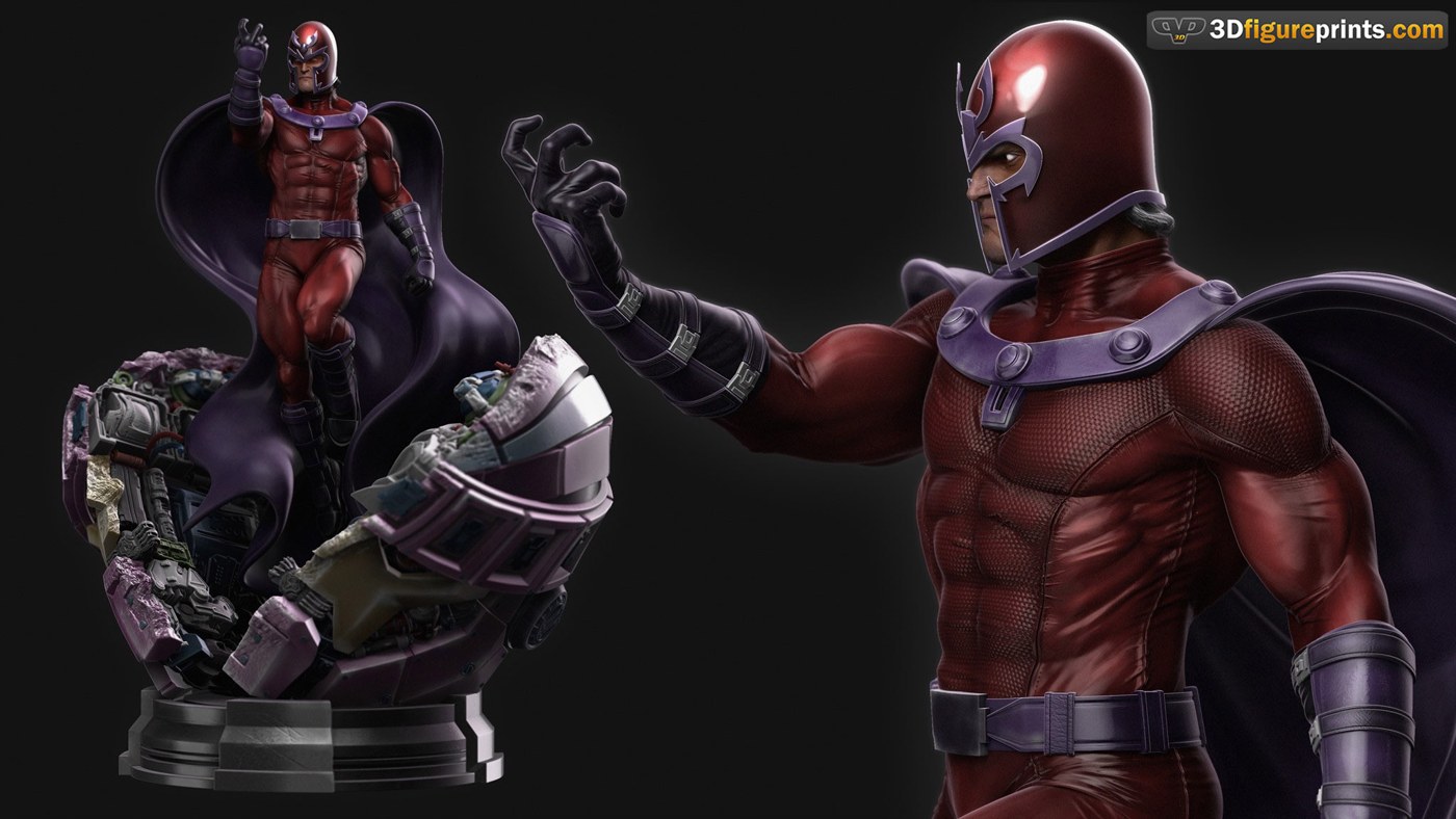 Magneto - 3dfigureprints — 3D model download