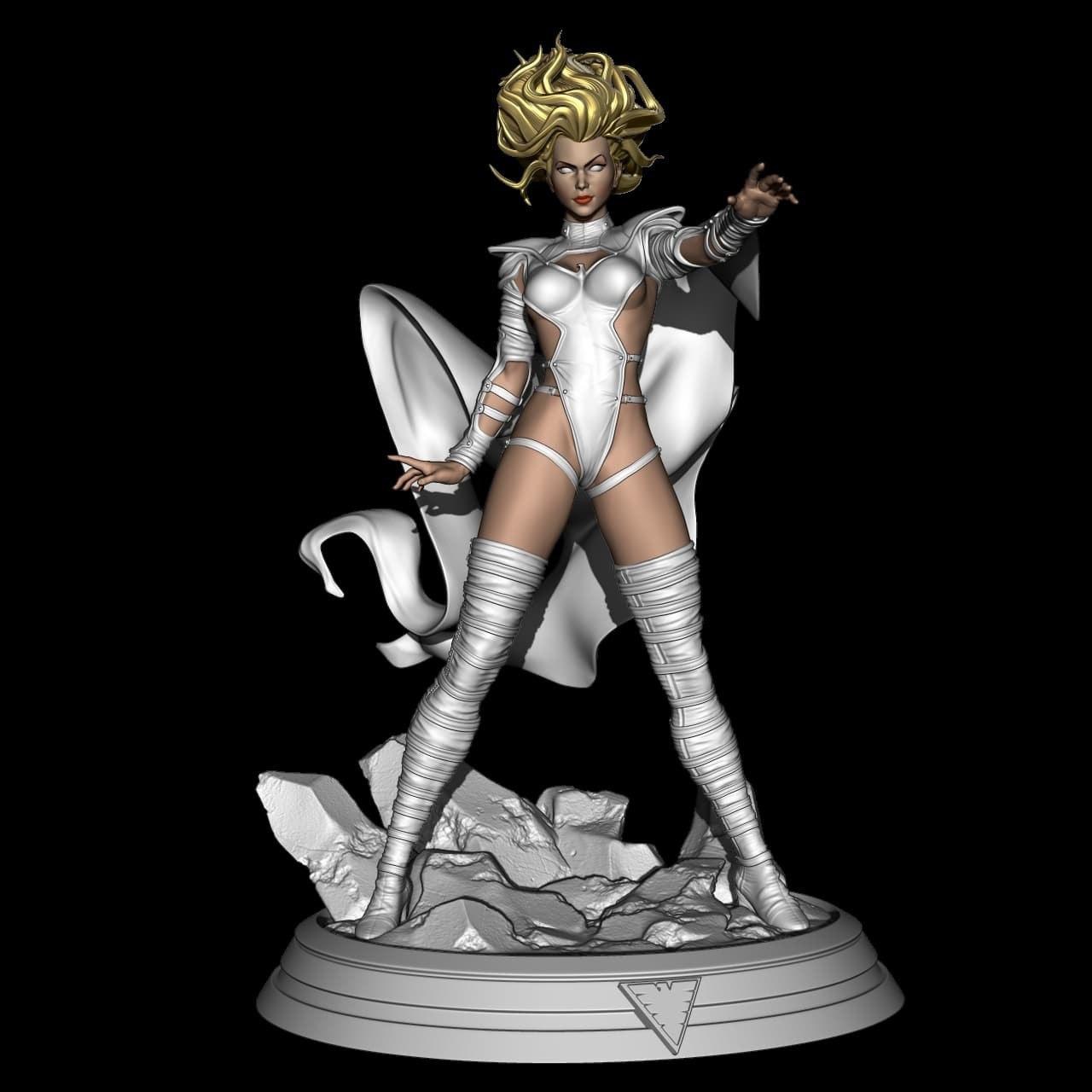 Phoenix Emma Frost — 3D model download