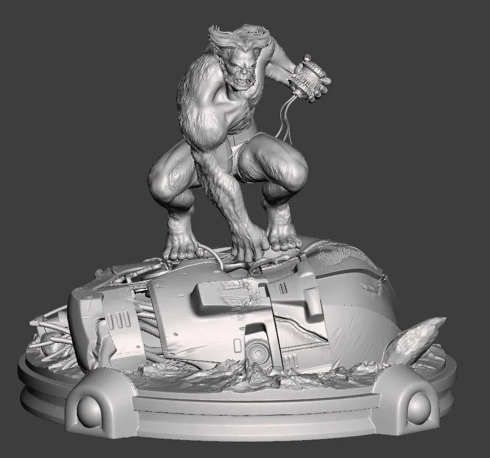 The Beast — 3D model download