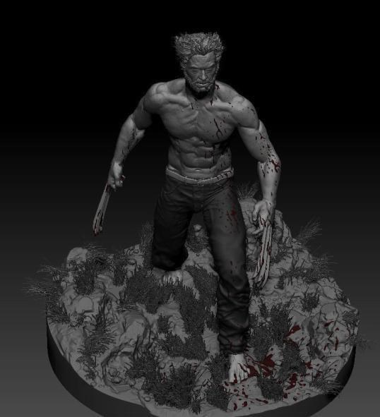 Wolverine Hugh Jackman V2 — 3D model download