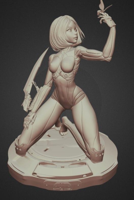 Alita Battle Angel — 3D model download