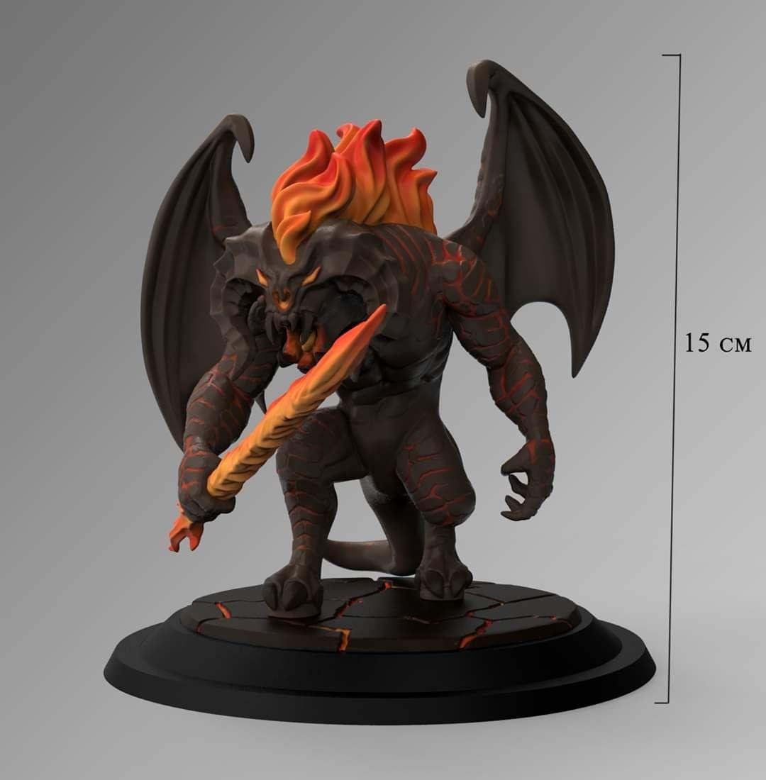 Balrog Stylized — 3D model download
