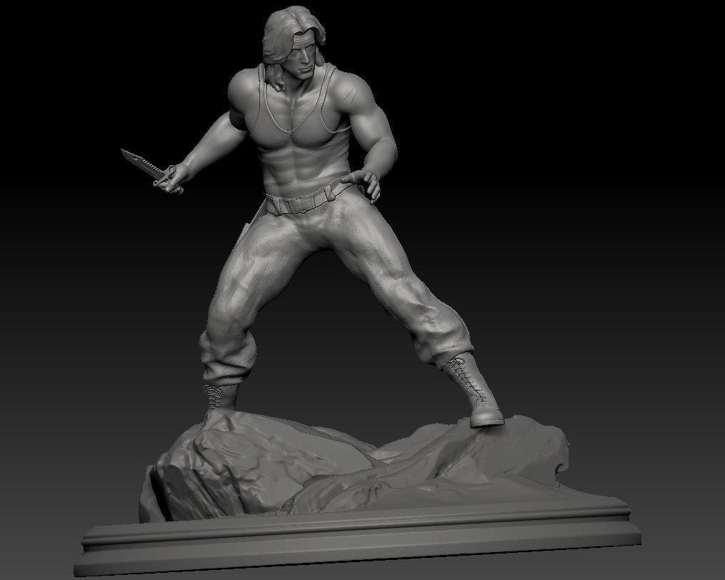 Rambo — 3D model download