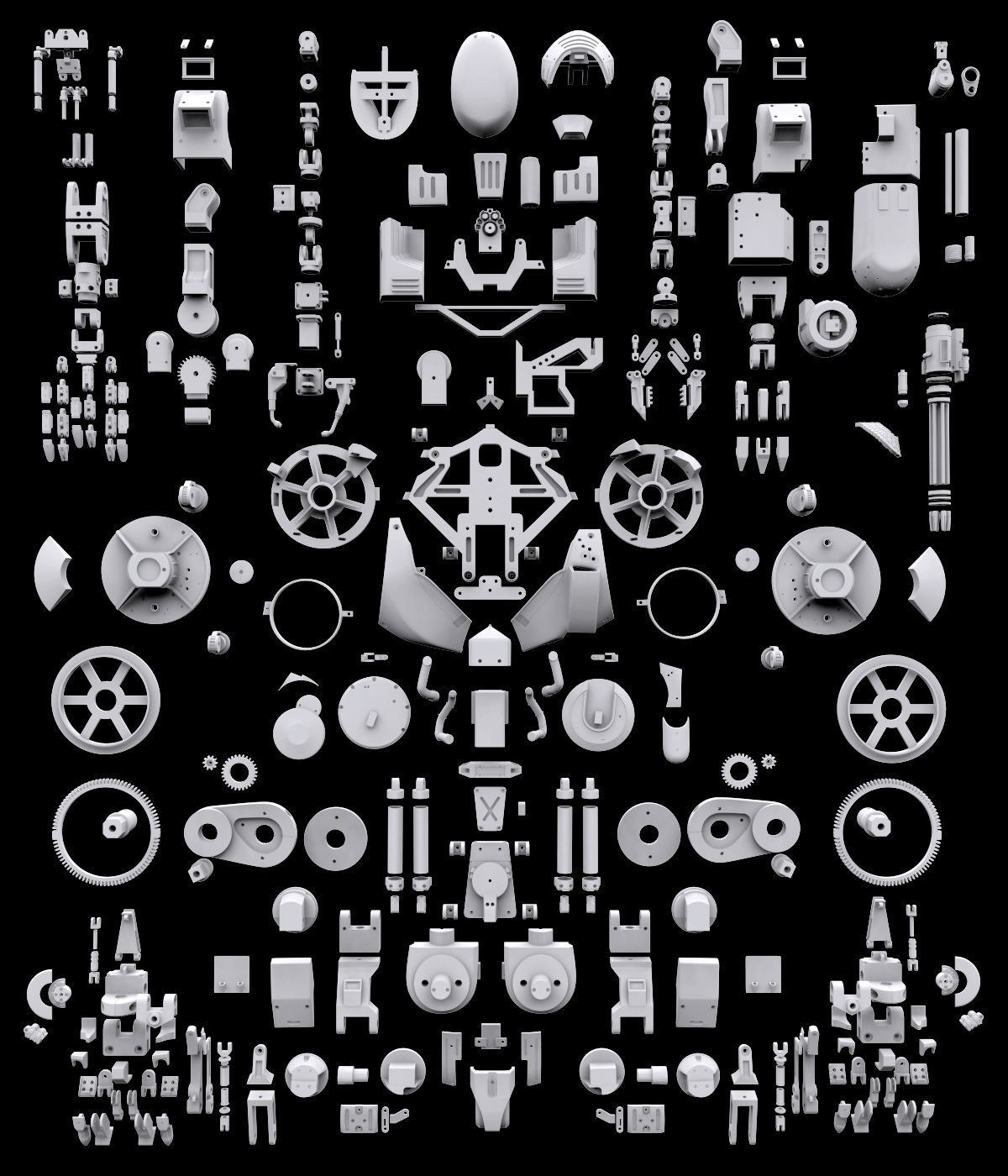 Cain Robot — 3D model download