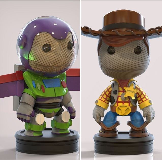 Buzz Woody LBP — 3D model download