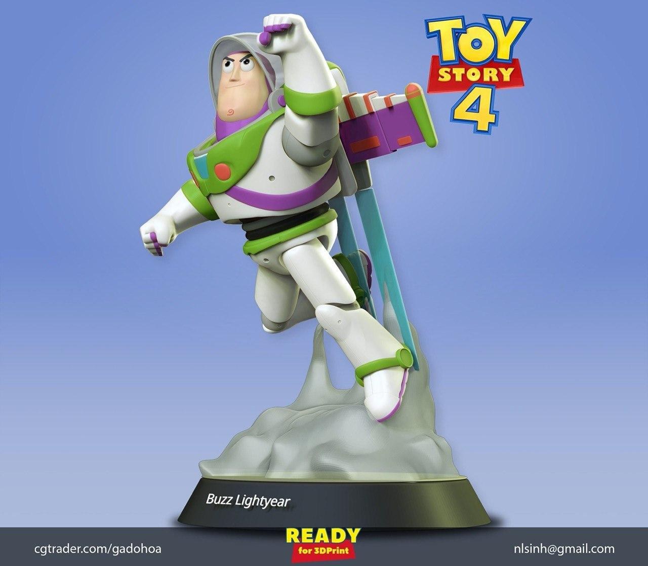 Buzz Lightyear — 3D model download