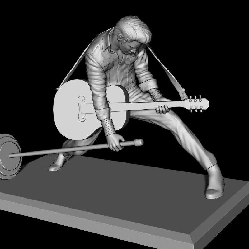 Elvis Presley — 3D model download