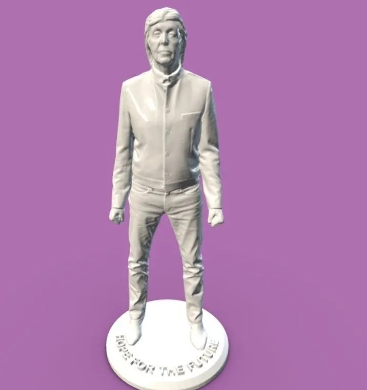 Paul Mccartney — 3D model download