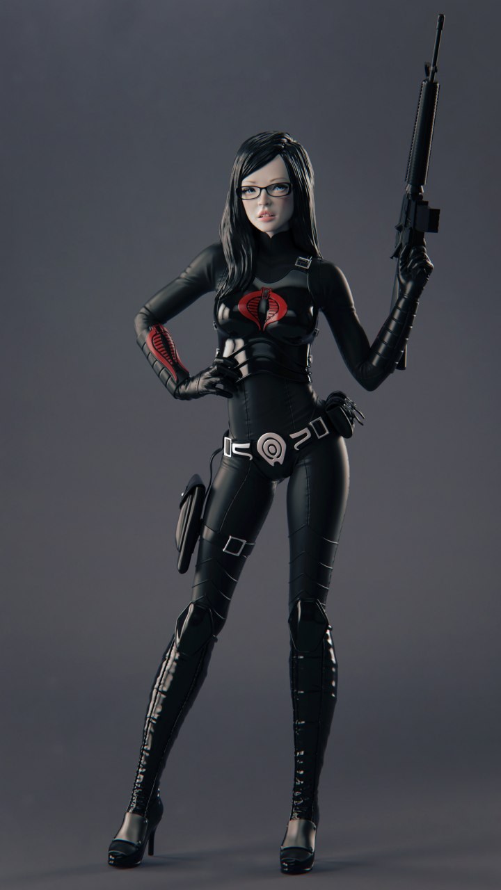 Baroness - G.I. Joe — 3D model download