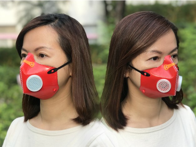 Flexible Mask Valvy — 3D model download