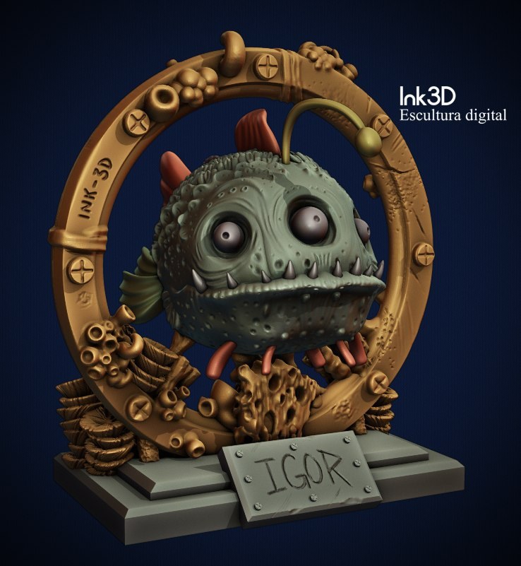 Igor Fish — 3D model download