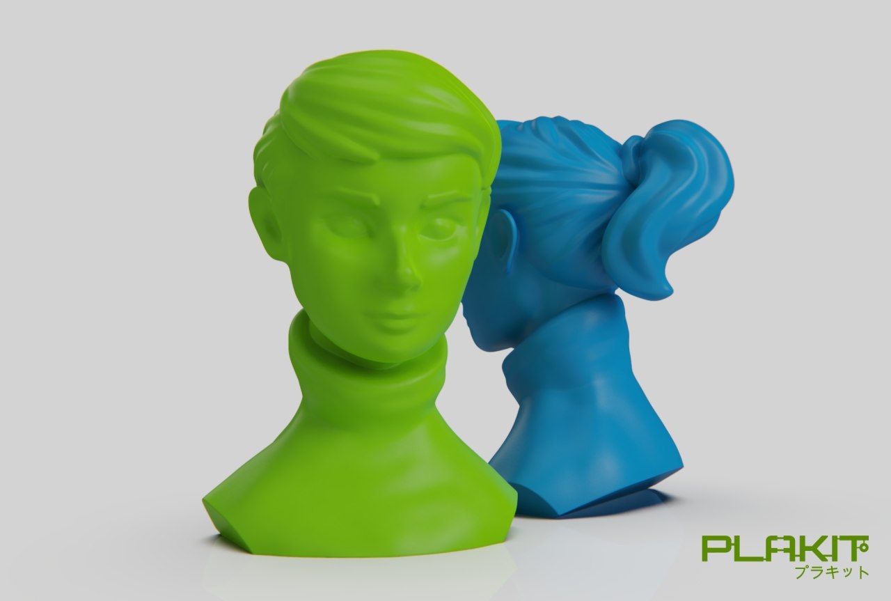 Audrey Hepburn - Plakit — 3D model download