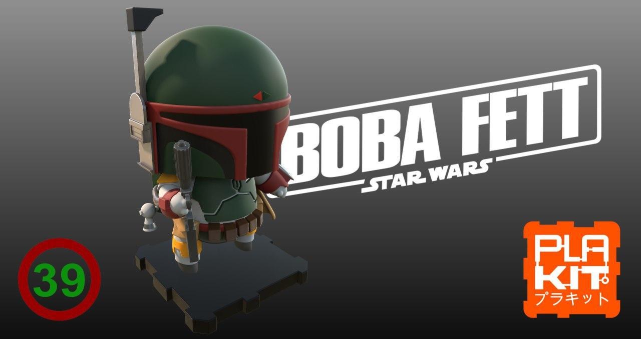 Boba Fett Star Wars - Plakit — 3D model download