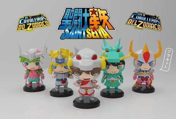 Caballeros del Zodiaco — 3D model download