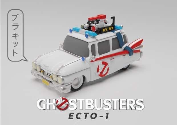 Ghostbusters ECTO-1 - Plakit — 3D model download