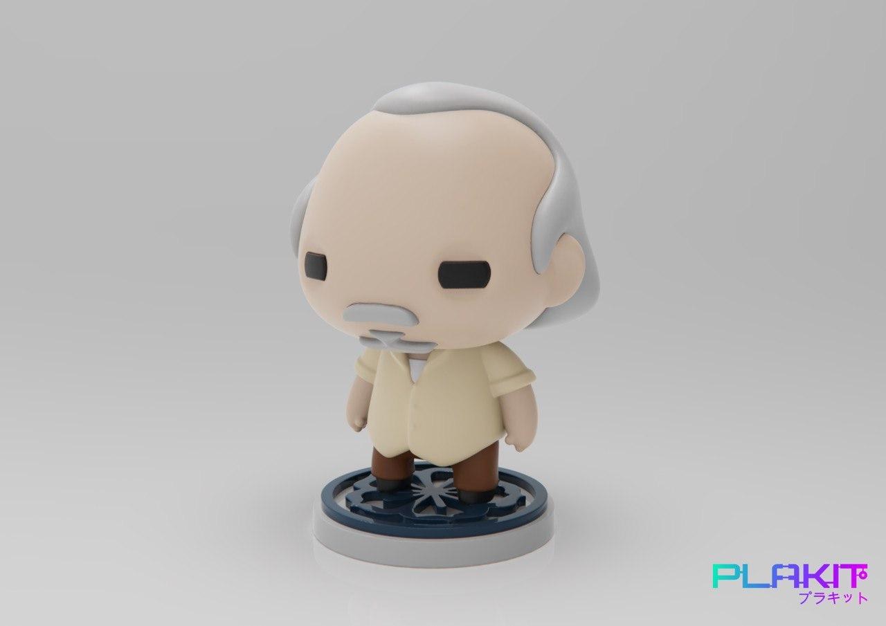 Karate Kid - Mr Miyagi - Plakit — 3D model download
