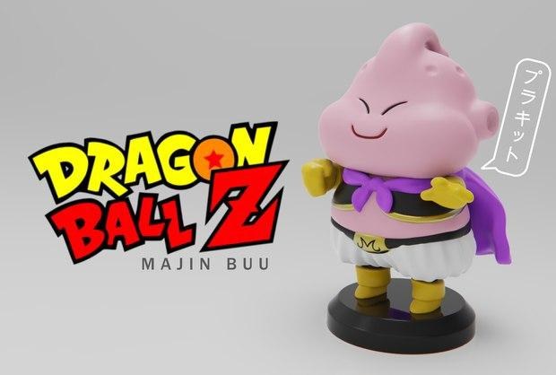 Majin Buu - DBZ - Plakit — 3D model download