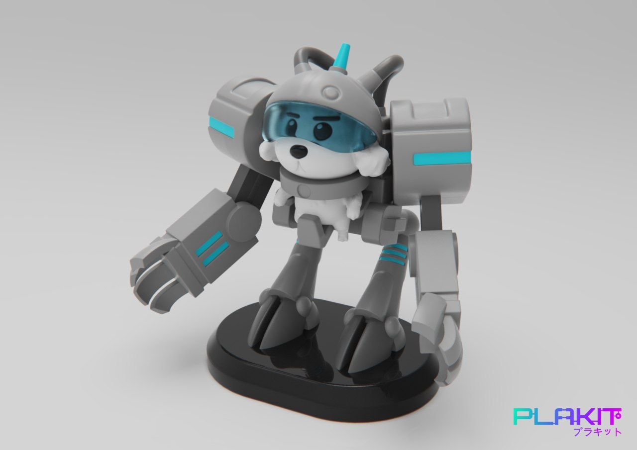 Rick Morty - Snowball — 3D model download