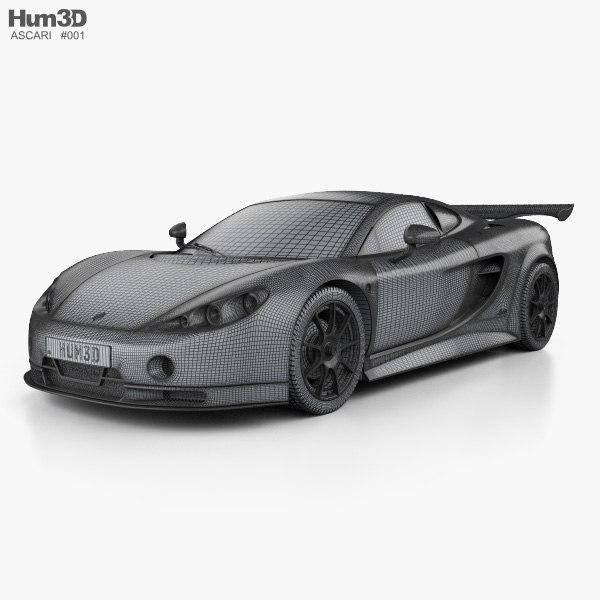 Ascari A10 2006 — 3D model download