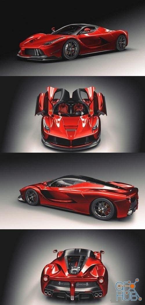 Ferrari La Ferrari - 3D Model — 3D model download