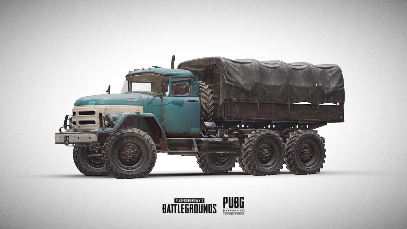 Truck - PUBG — 3D model download