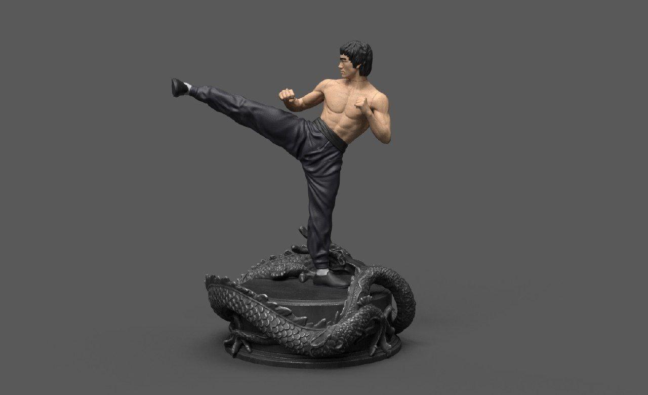 Bruce Lee Pose — 3D model download