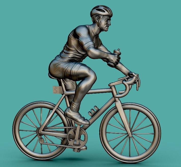 Ciclista — 3D model download