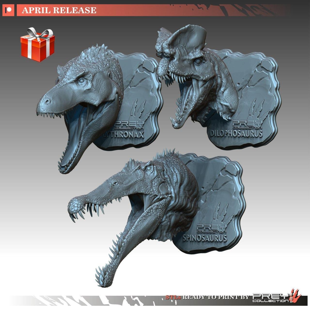 Dinosaurs Pack — 3D model download