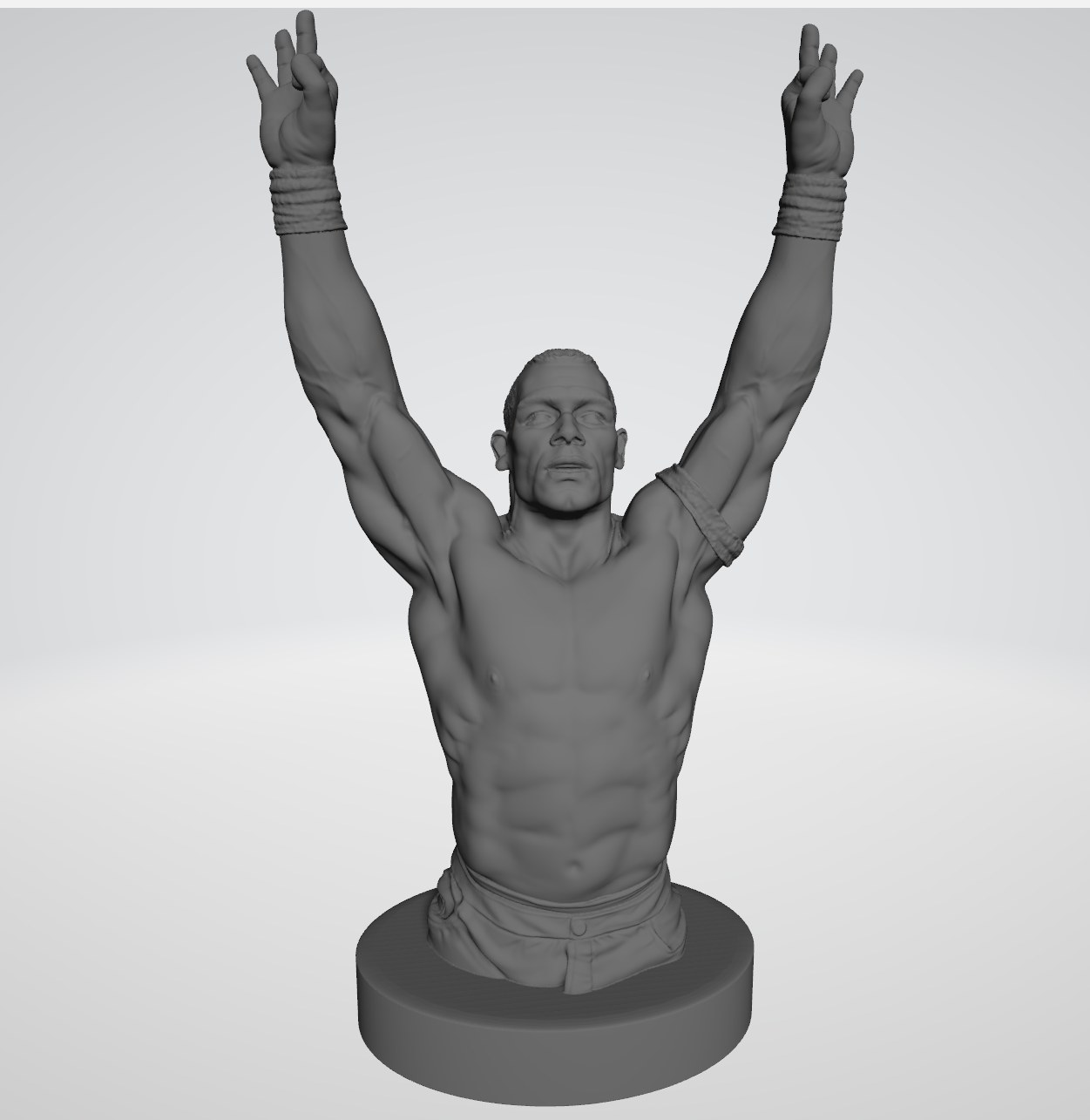John Cena - Bust — 3D model download