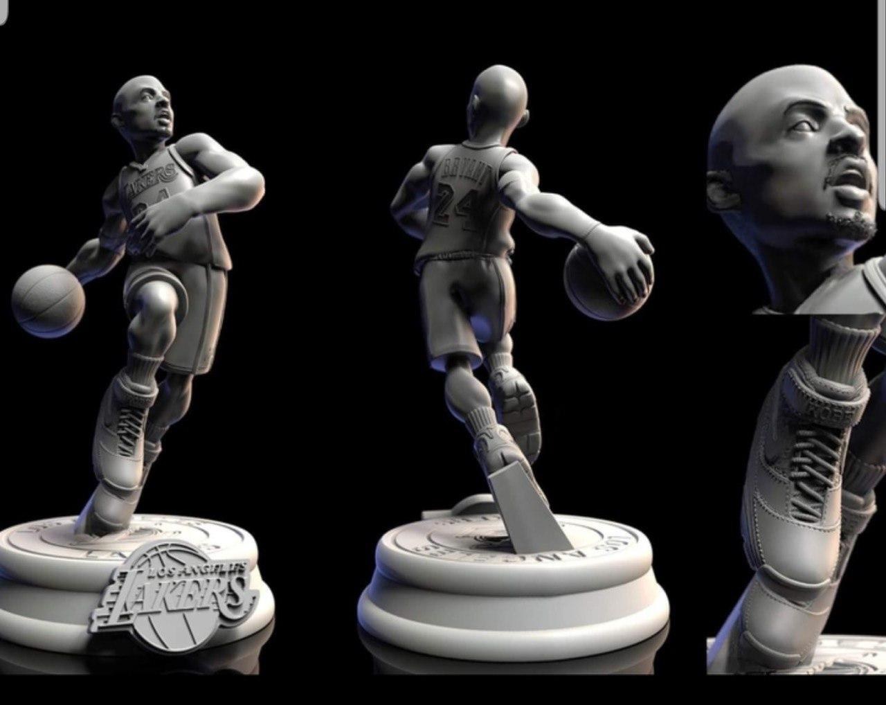 Kobe Bryant - HQ - NBA — 3D model download