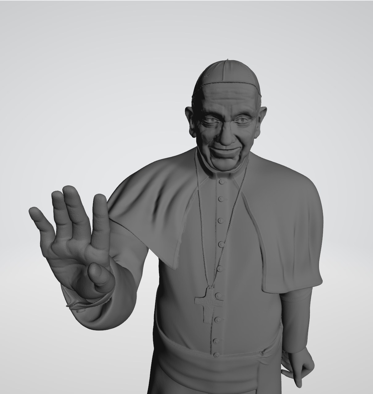 Papa Francisco (Pope Francis) — 3D model download