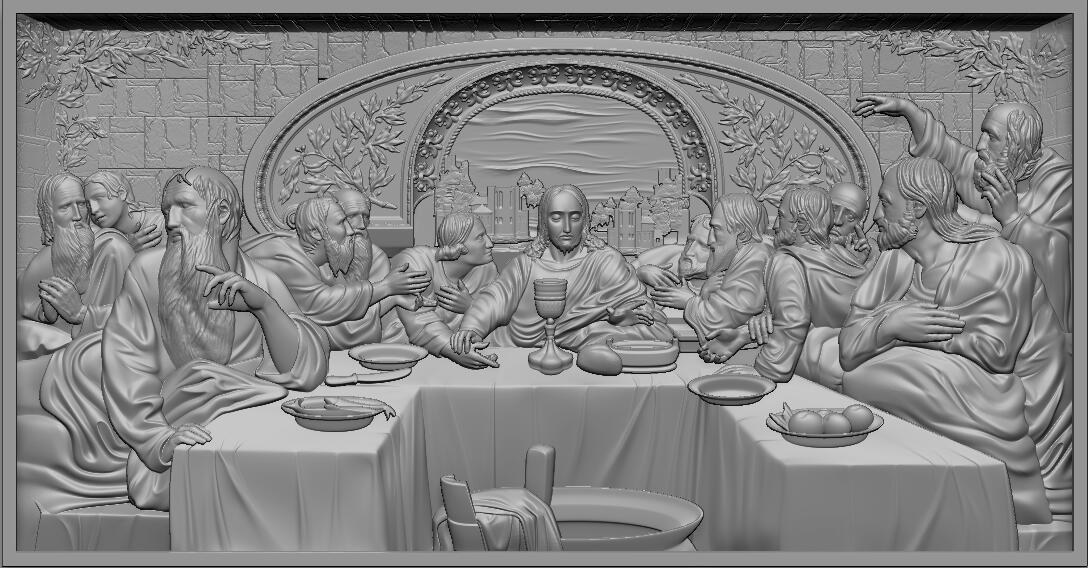Ultima Cena (Last Supper) — 3D model download