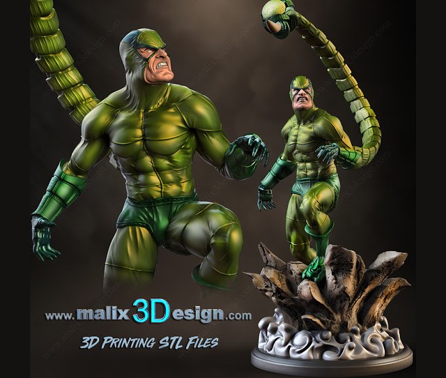 Scorpion Marvel — 3D model download
