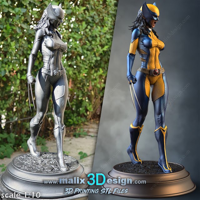 X23 Laura Kinney — 3D model download