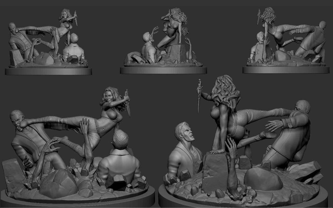 Buffy — 3D model download