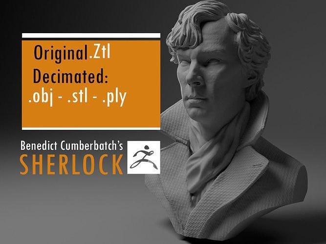 Sherlock Holmes — 3D model download
