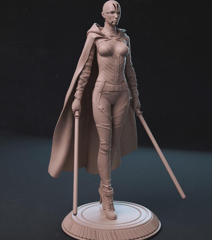 Assaj Ventress — 3D model download