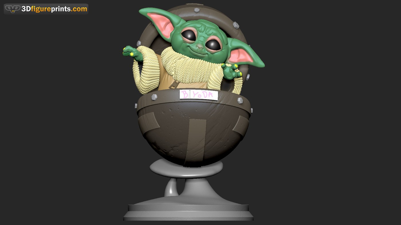 Baby Yoda - 3dfigureprints — 3D model download