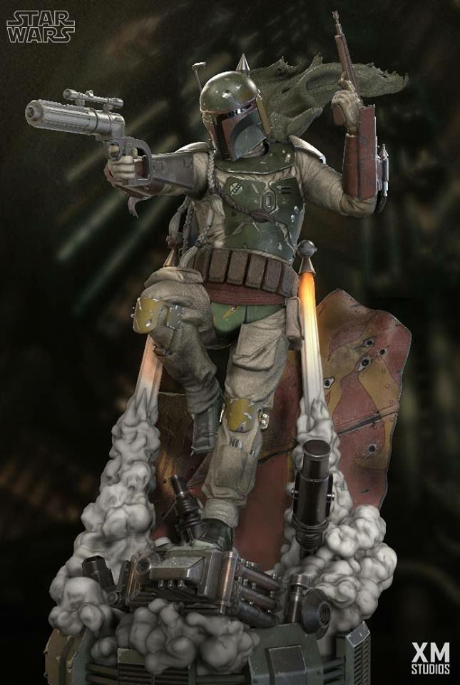 Boba Fett Diorama 2020 — 3D model download