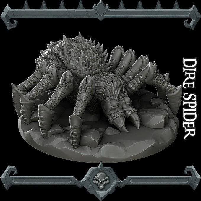 Dire Spider — 3D model download
