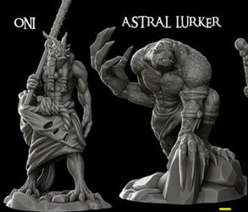 Lurker Oni and Astral — 3D model download