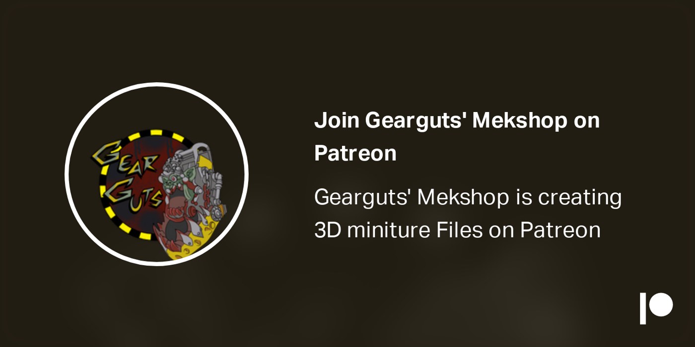 Geargutz February Pack - Patreon — 3D model download