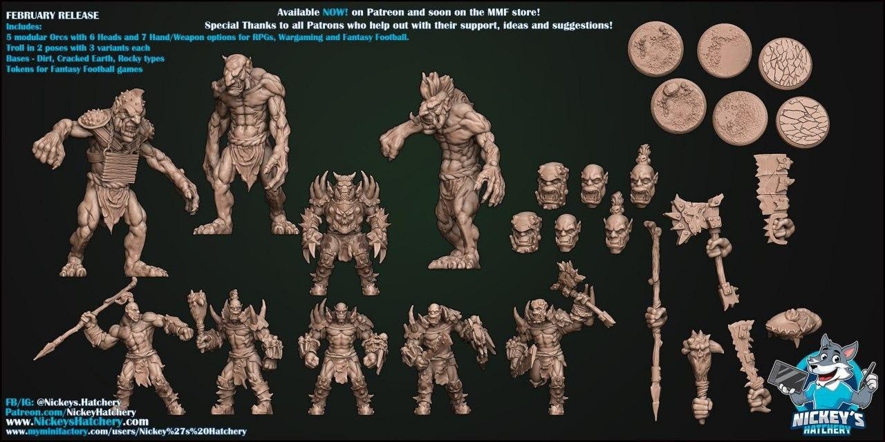 Nickeys Hatchery - Orcs Release — 3D model download