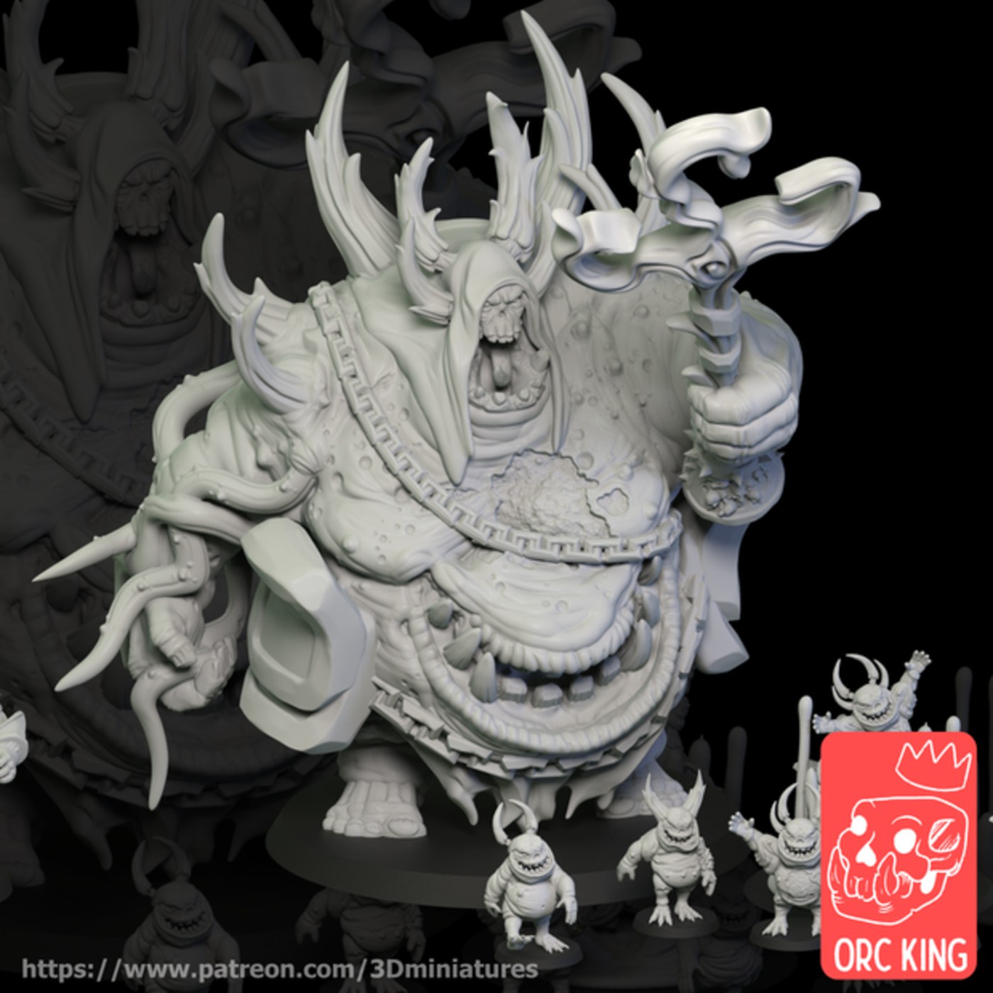 Orc King - March - Rotten Army — 3D model download
