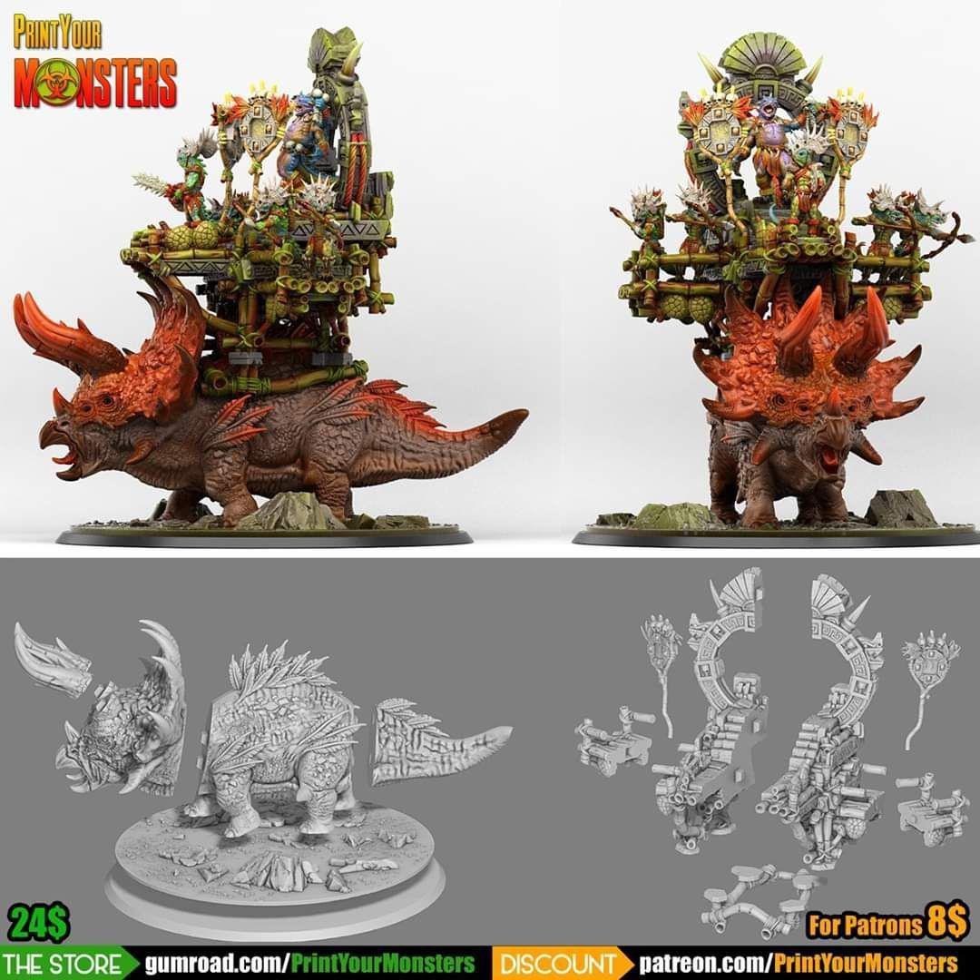 Print Your Monsters - October 2019 — 3D model download